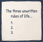Unwritten Rules