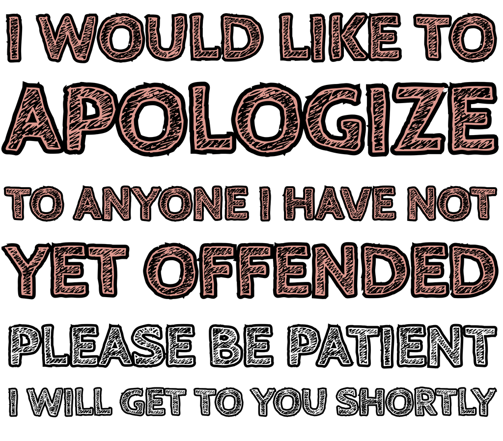 Apologize