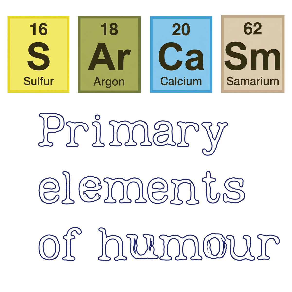 Elements of Humour