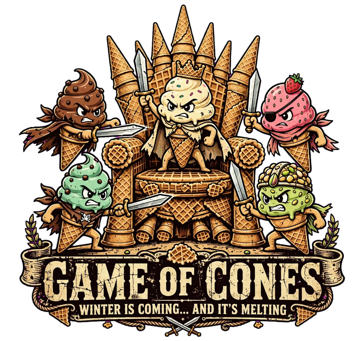 Game of Cones