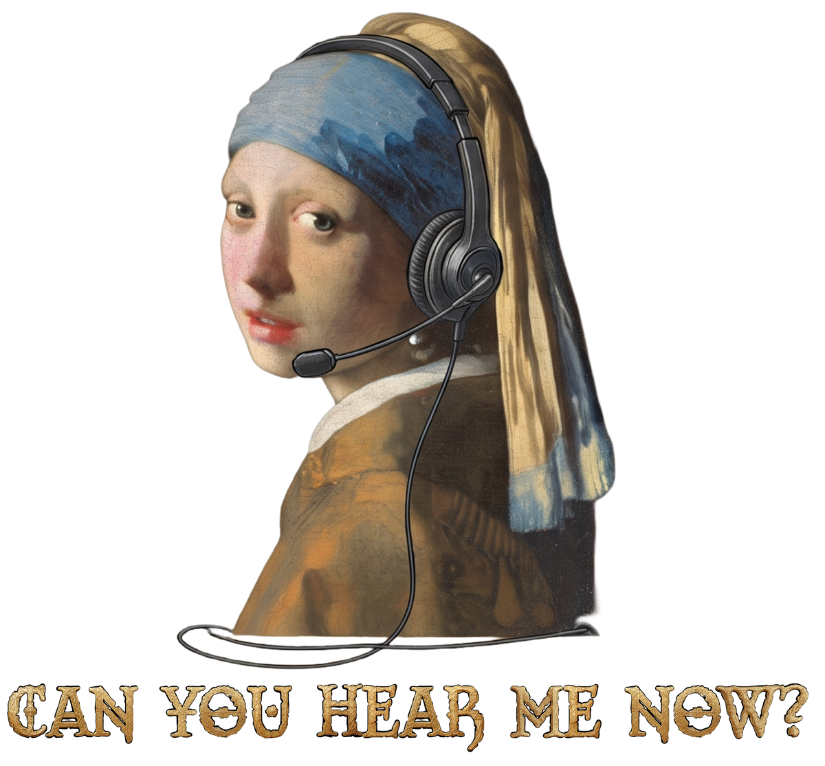 Girl with a Headphone