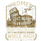 Rome wasn't...