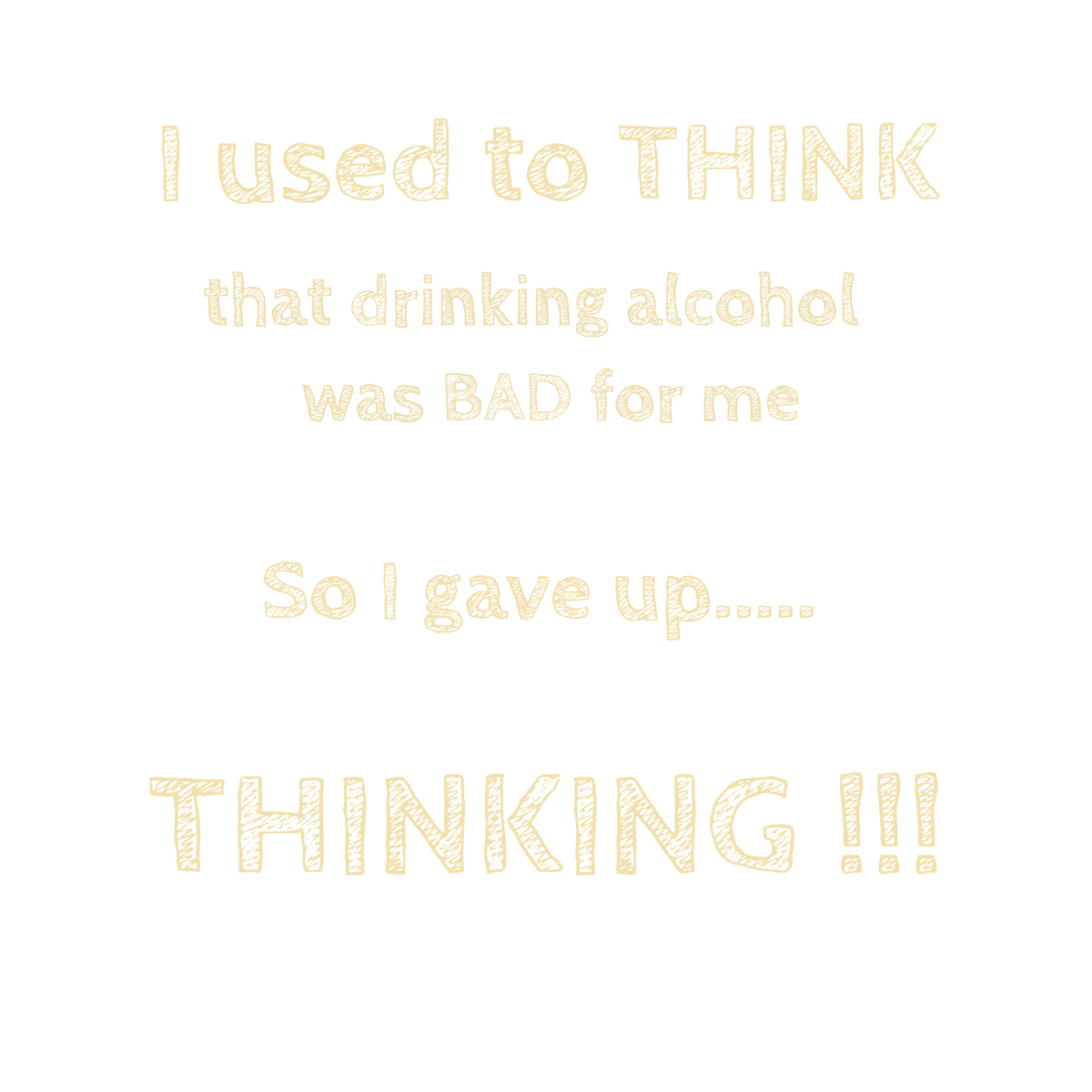 Thinking Text