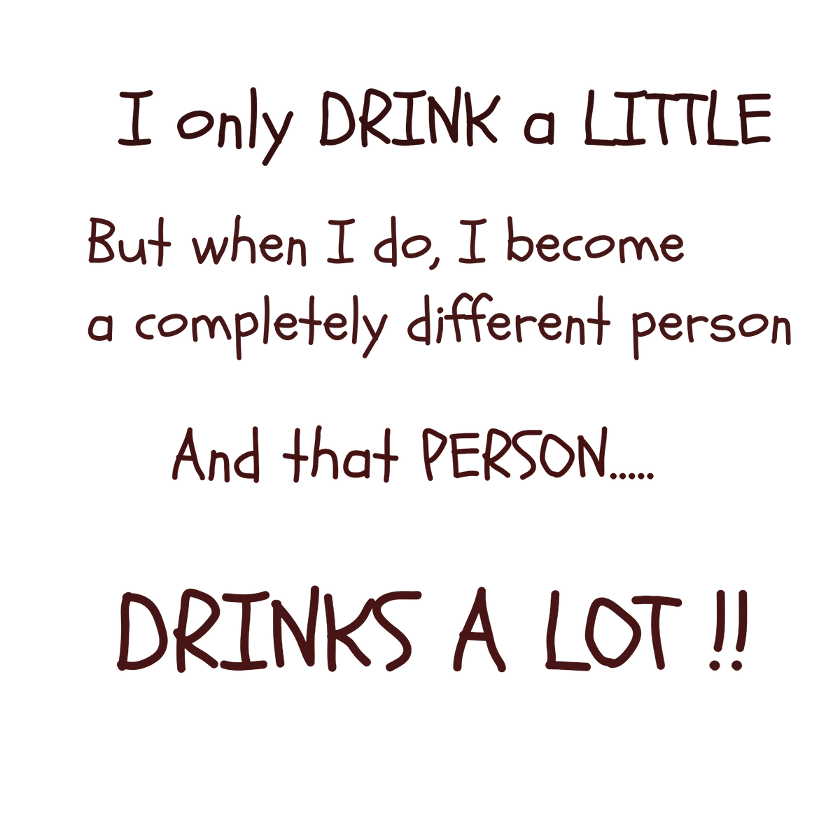 Drink Little Text