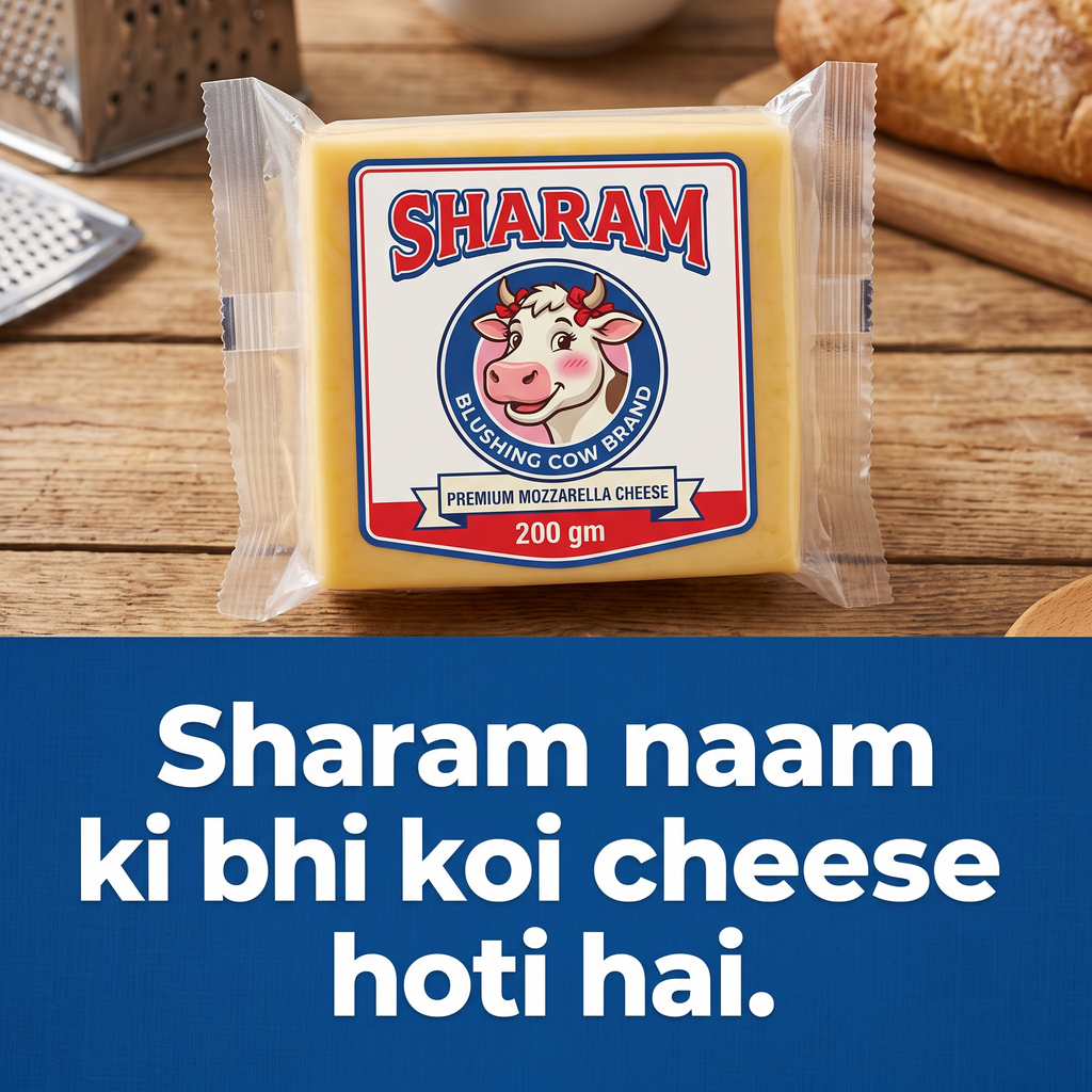 Sharam Naam ki Cheese